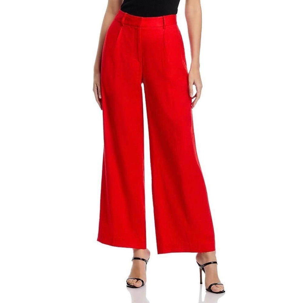 NWT Elie Tahari Simone Trousers Pants / MSRP $395 / Size 10 / perfect for summer